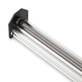 Screw Drive Actuator - NEMA17 - 20x80mm - 500mm - Black - V-Slot Gantry Plate - Large - Additional mount detail