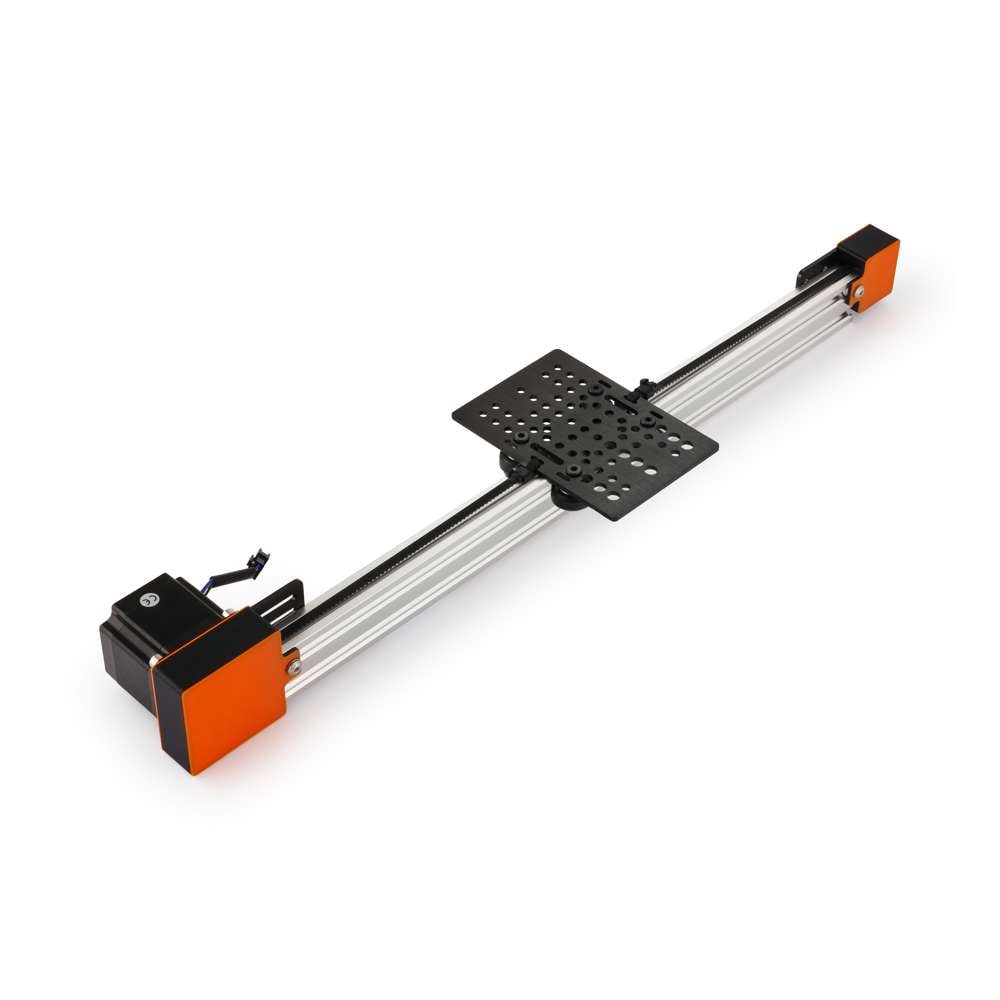 1 x Belt Drive Actuator - NEMA23 - 20x40mm - 500mm - Silver - V-Slot Gantry Plate - Large
