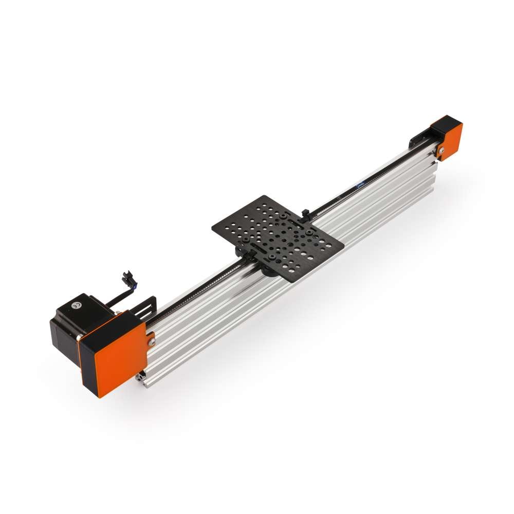 1 x Belt Drive Actuator - NEMA23 - 20x80mm - 2000mm - Silver - V-Slot Gantry Plate - Large