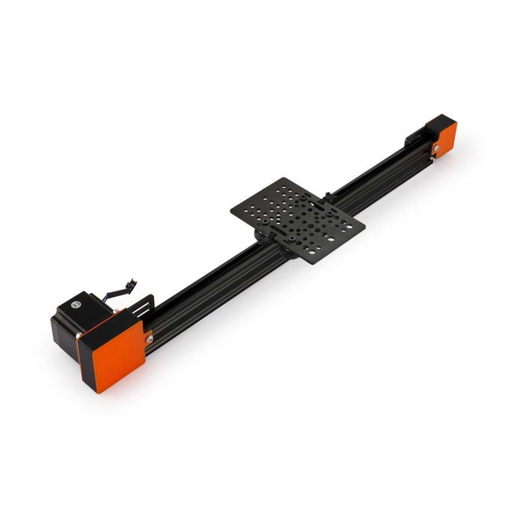1 x Belt Drive Actuator - NEMA23 - 20x40mm - 3000mm - Black - V-Slot Gantry Plate - Large