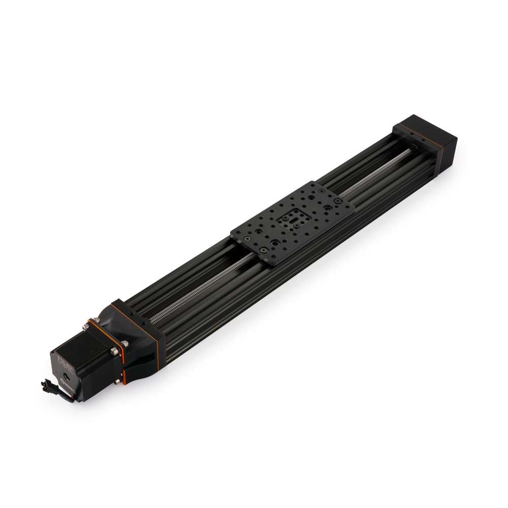 1 x C-Beam Screw Drive Actuator - 1500mm - Black - Gantry Plate - Large