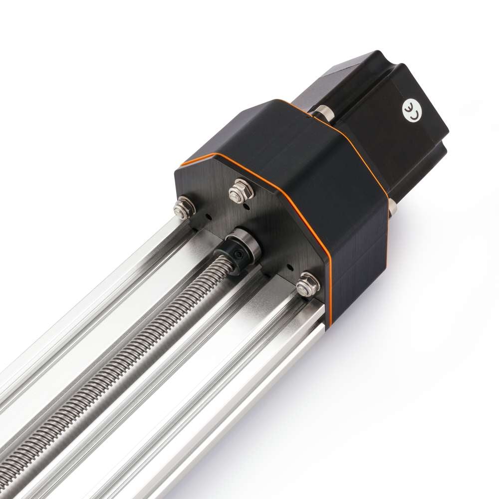 Screw Drive Actuator - NEMA23 - 20x60mm - 500mm - Silver - V-Slot Gantry Plate - Large - Mount in use