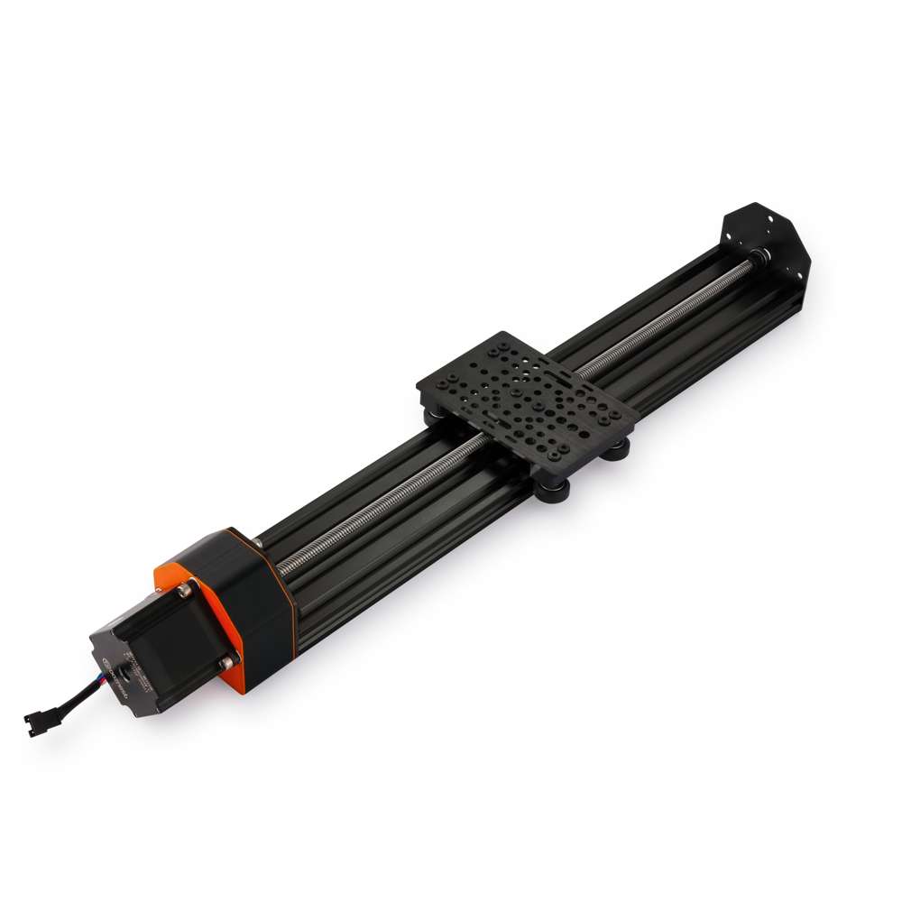 1 x Screw Drive Actuator - NEMA23 - 20x80mm - 250mm - Black - V-Slot Gantry Plate - Large