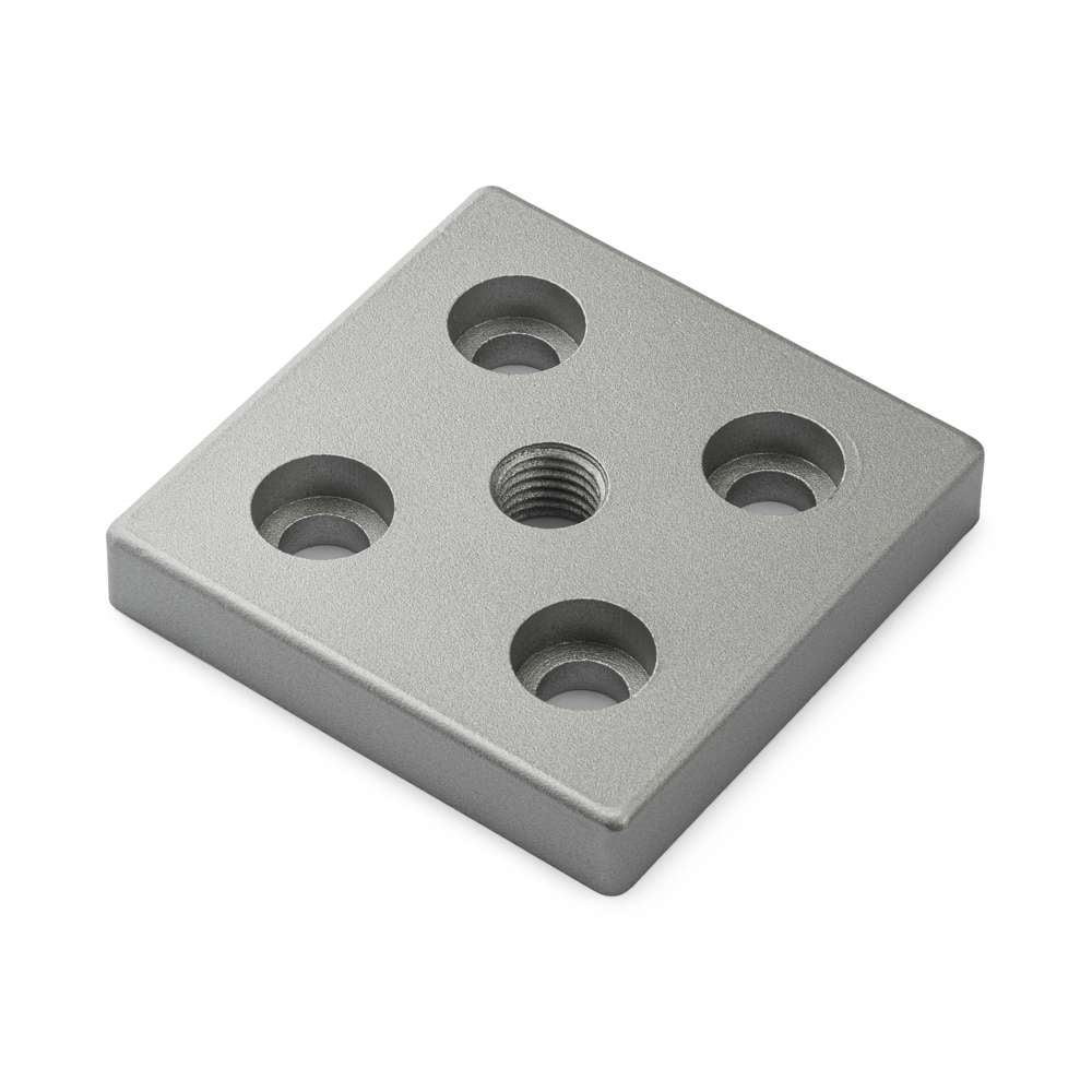 1 x Foot Plate - 30 Series - 60x60 - M12