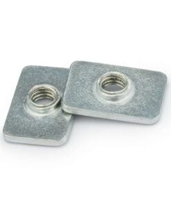 2 x Flat Nut - T/V-Slot - 20 Series - M3