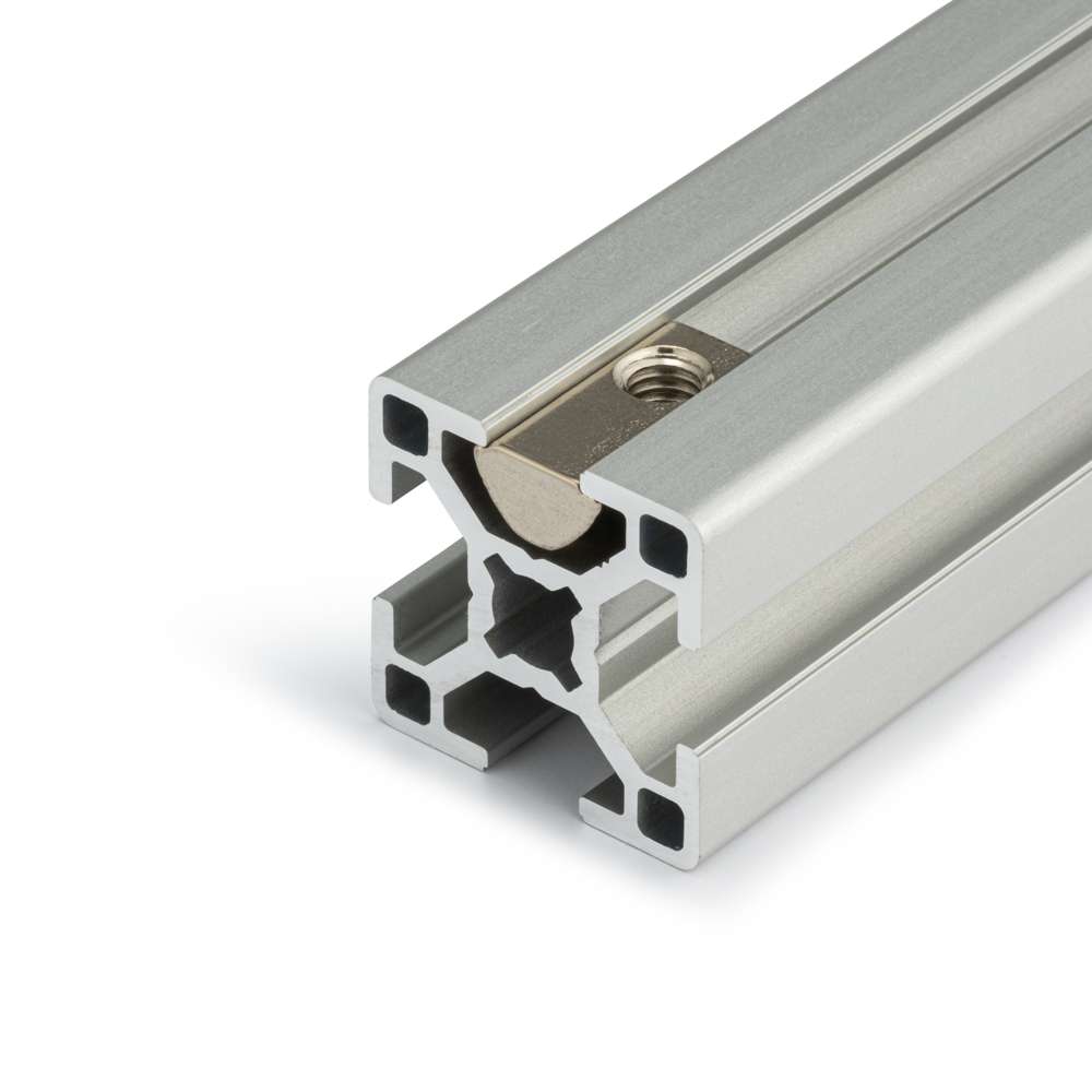 Spring Ball Loaded Nut - T-Slot - 30 Series - M5 Inside Aluminium Extrusion
