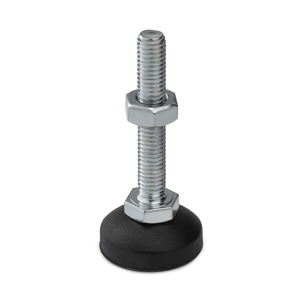 1 x Fixed Levelling Foot - Nylon 29mm - M8 - 50mm