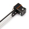 Belt Drive Actuator - NEMA17 - 20x40mm - 250mm - Silver - V-Slot Gantry Plate - Medium - Mount in use