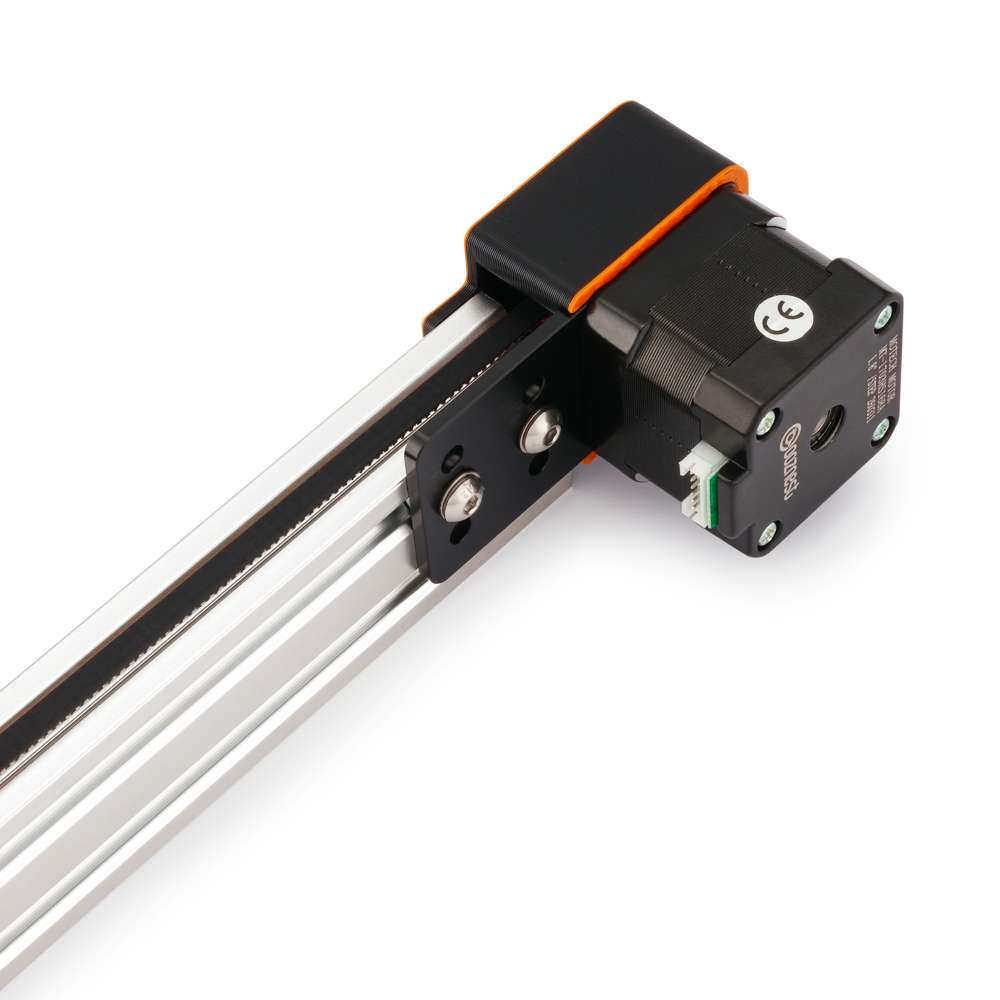 Belt Drive Actuator - NEMA17 - 20x60mm - 1500mm - Silver - V-Slot Gantry Plate - Medium - Mount in use