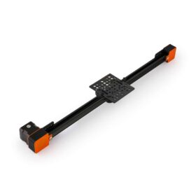 1 x Belt Drive Actuator - NEMA17 - 20x20mm - 500mm - Black - V-Slot Gantry Plate - Medium