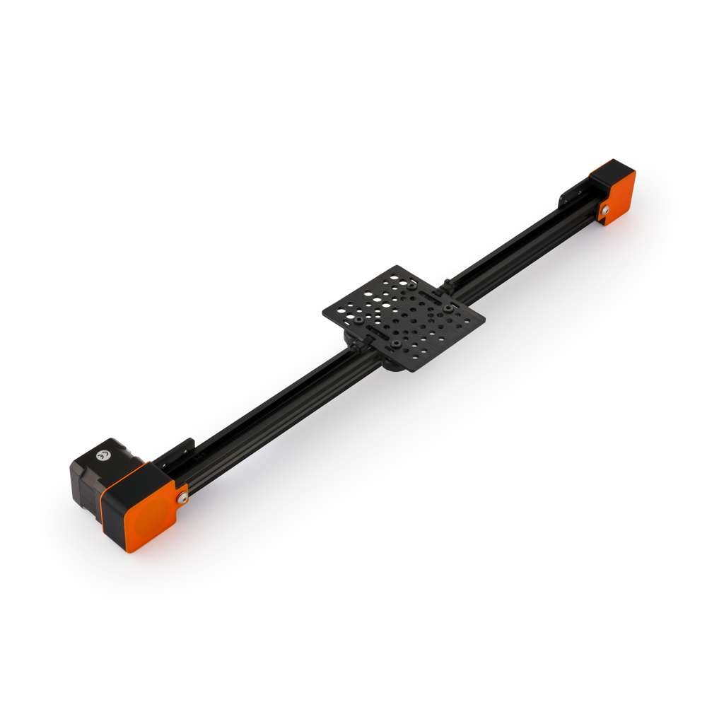 1 x Belt Drive Actuator - NEMA17 - 20x20mm - 1000mm - Black - V-Slot Gantry Plate - Medium