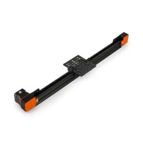 1 x Belt Drive Actuator - NEMA17 - 20x40mm - 500mm - Black - V-Slot Gantry Plate - Medium