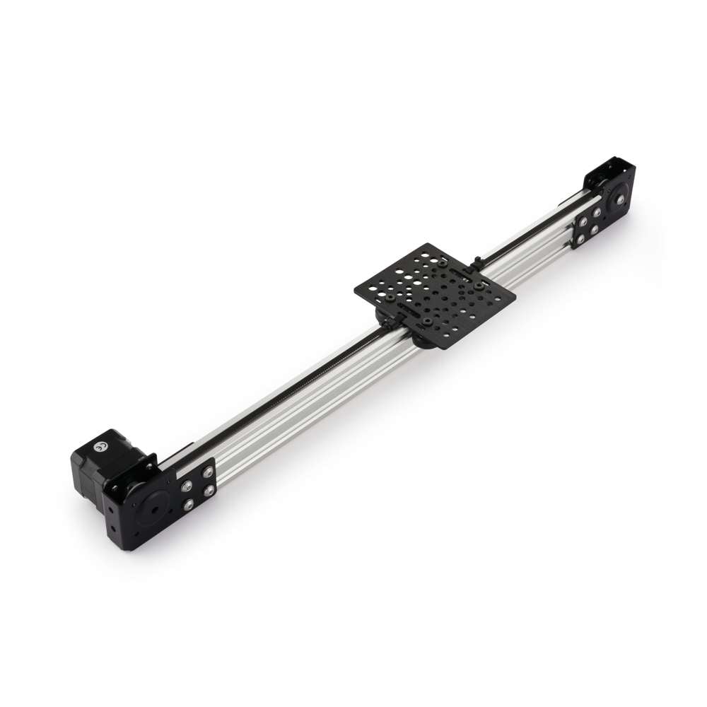 1 x Modular Belt Drive Actuator - 20x40mm - 1500mm - Silver - V-Slot Gantry Plate - Medium