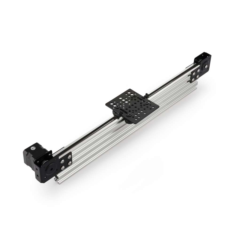 1 x Modular Belt Drive Actuator - 20x80mm - 3000mm - Silver - V-Slot Gantry Plate - Medium