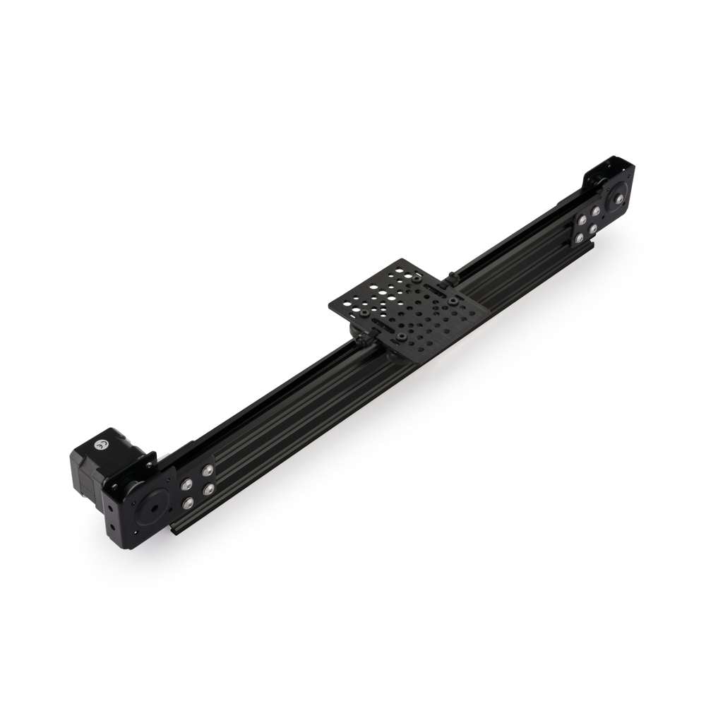 1 x Modular Belt Drive Actuator - 20x60mm - 1500mm - Black - V-Slot Gantry Plate - Medium