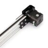 Modular Belt Drive Actuator - 20x60mm - 1000mm - Black - V-Slot Gantry Plate - Medium - Mount in use