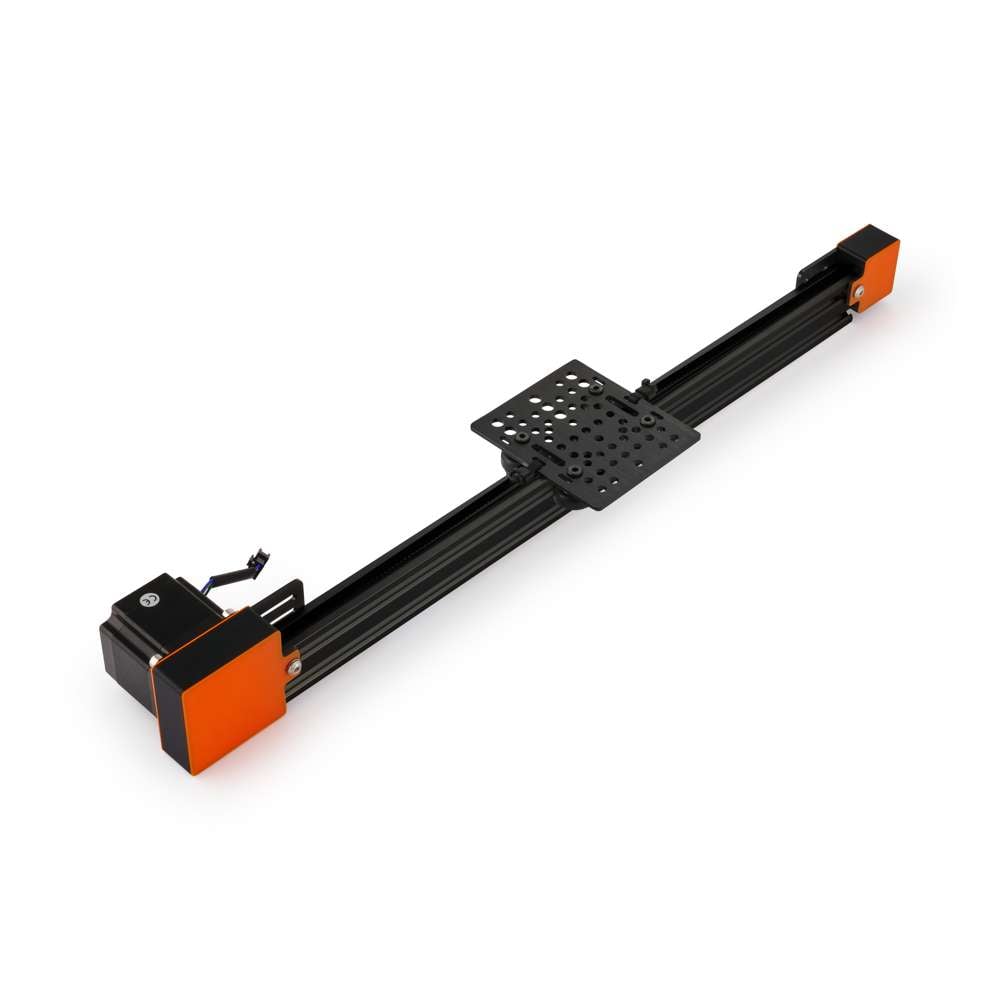 1 x Belt Drive Actuator - NEMA23 - 20x40mm - 2000mm - Black - V-Slot Gantry Plate - Medium