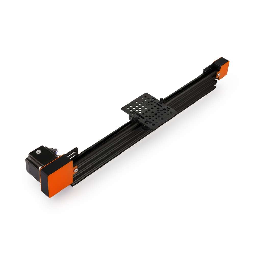 1 x Belt Drive Actuator - NEMA23 - 20x60mm - 1000mm - Black - V-Slot Gantry Plate - Medium