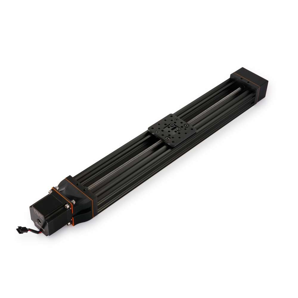 1 x C-Beam Screw Drive Actuator - 1500mm - Black - Gantry Plate - Medium