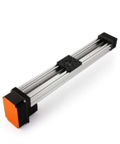 1 x C-Beam Screw Drive Actuator - Rear Mount - 250mm - Silver - Gantry Plate - Medium