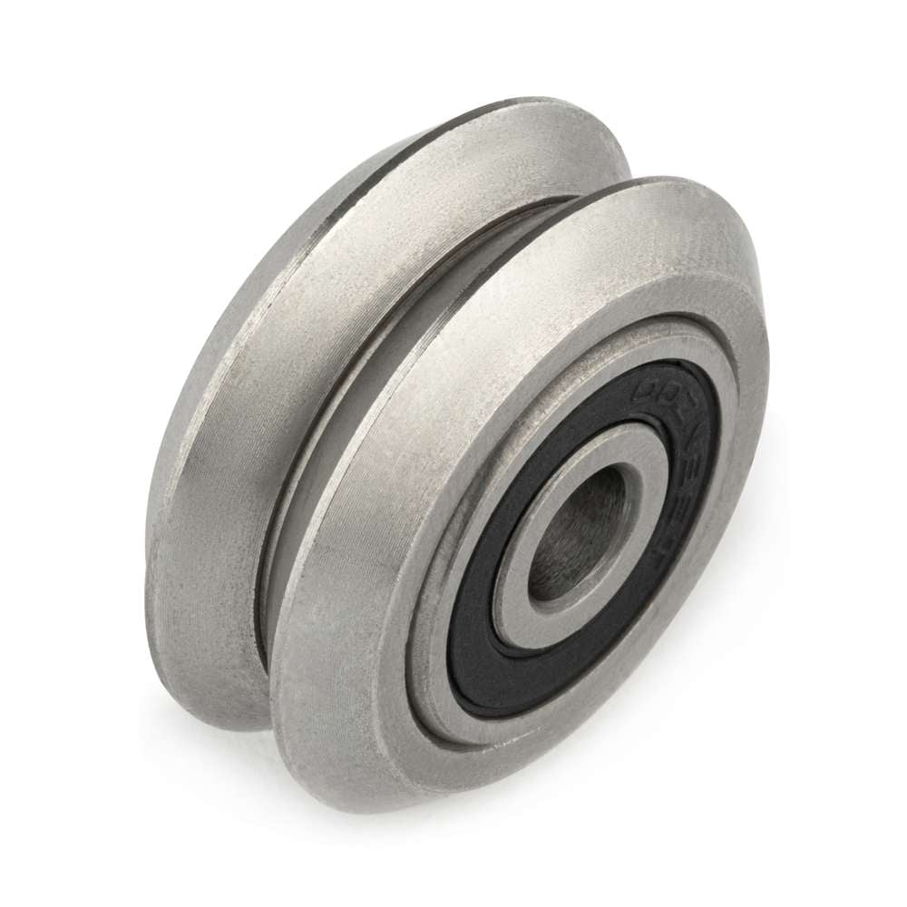 Assembled MotionRail Wheel - Metal