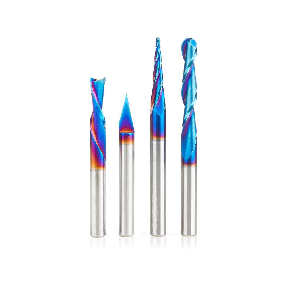 1 x Signmaking & Engraving Amana Tool Router Bit Set