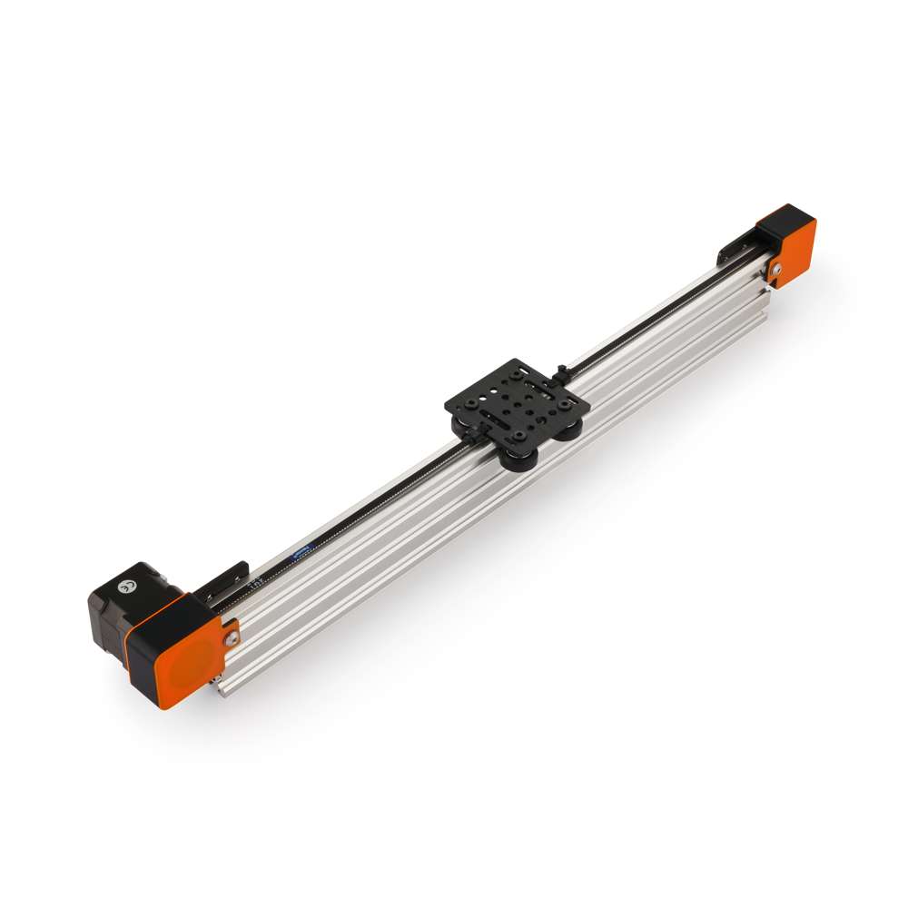 1 x Belt Drive Actuator - NEMA17 - 20x60mm - 250mm - Silver - V-Slot Gantry Plate - Small