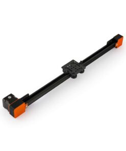 1 x Belt Drive Actuator - NEMA17 - 20x20mm - 500mm - Black - V-Slot Gantry Plate - Small