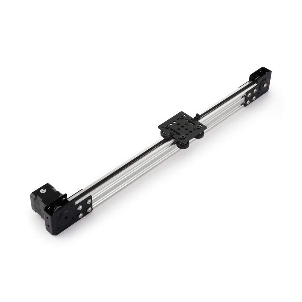 1 x Modular Belt Drive Actuator - 20x40mm - 1000mm - Silver - V-Slot Gantry Plate - Small