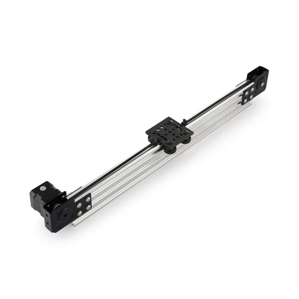 1 x Modular Belt Drive Actuator - 20x60mm - 2000mm - Silver - V-Slot Gantry Plate - Small