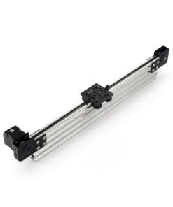 1 x Modular Belt Drive Actuator - 20x80mm - 2000mm - Silver - V-Slot Gantry Plate - Small