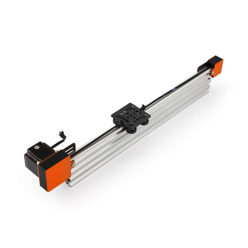 1 x Belt Drive Actuator - NEMA23 - 20x80mm - 1000mm - Silver - V-Slot Gantry Plate - Small