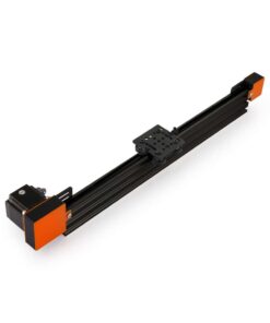 1 x Belt Drive Actuator - NEMA23 - 20x60mm - 2000mm - Black - V-Slot Gantry Plate - Small