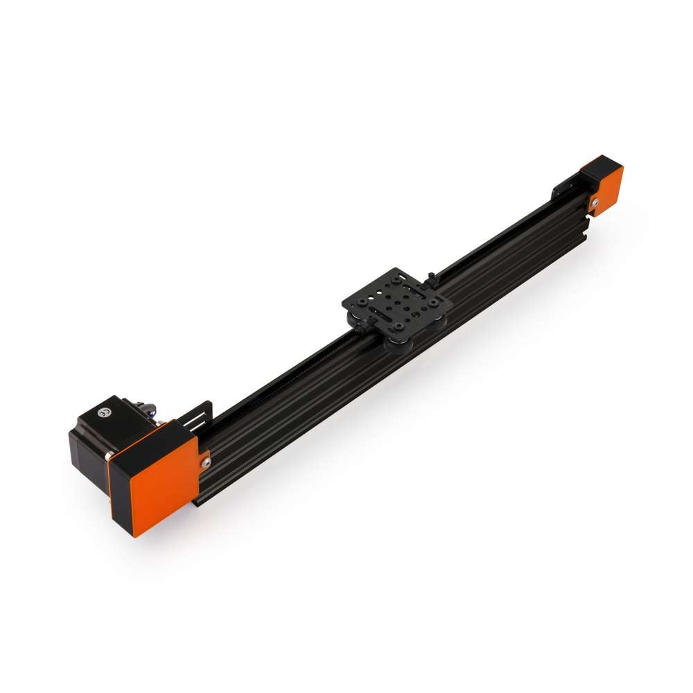 1 x Belt Drive Actuator - NEMA23 - 20x60mm - 3000mm - Black - V-Slot Gantry Plate - Small