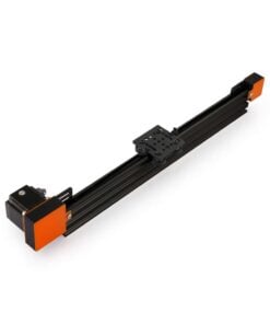 1 x Belt Drive Actuator - NEMA23 - 20x60mm - 500mm - Black - V-Slot Gantry Plate - Small