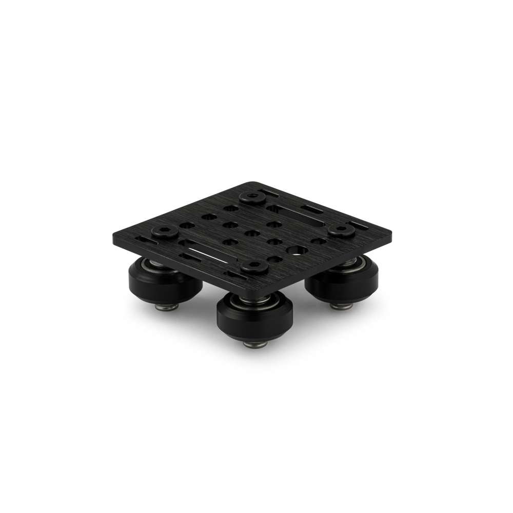 Assembled V-Slot Gantry Plate - Small - 65x65mm