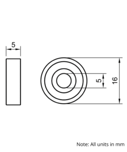 Technical Drawing Of Wheel Bearing