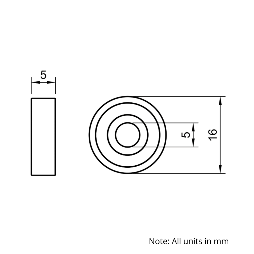 Technical Drawing Of Wheel Bearing